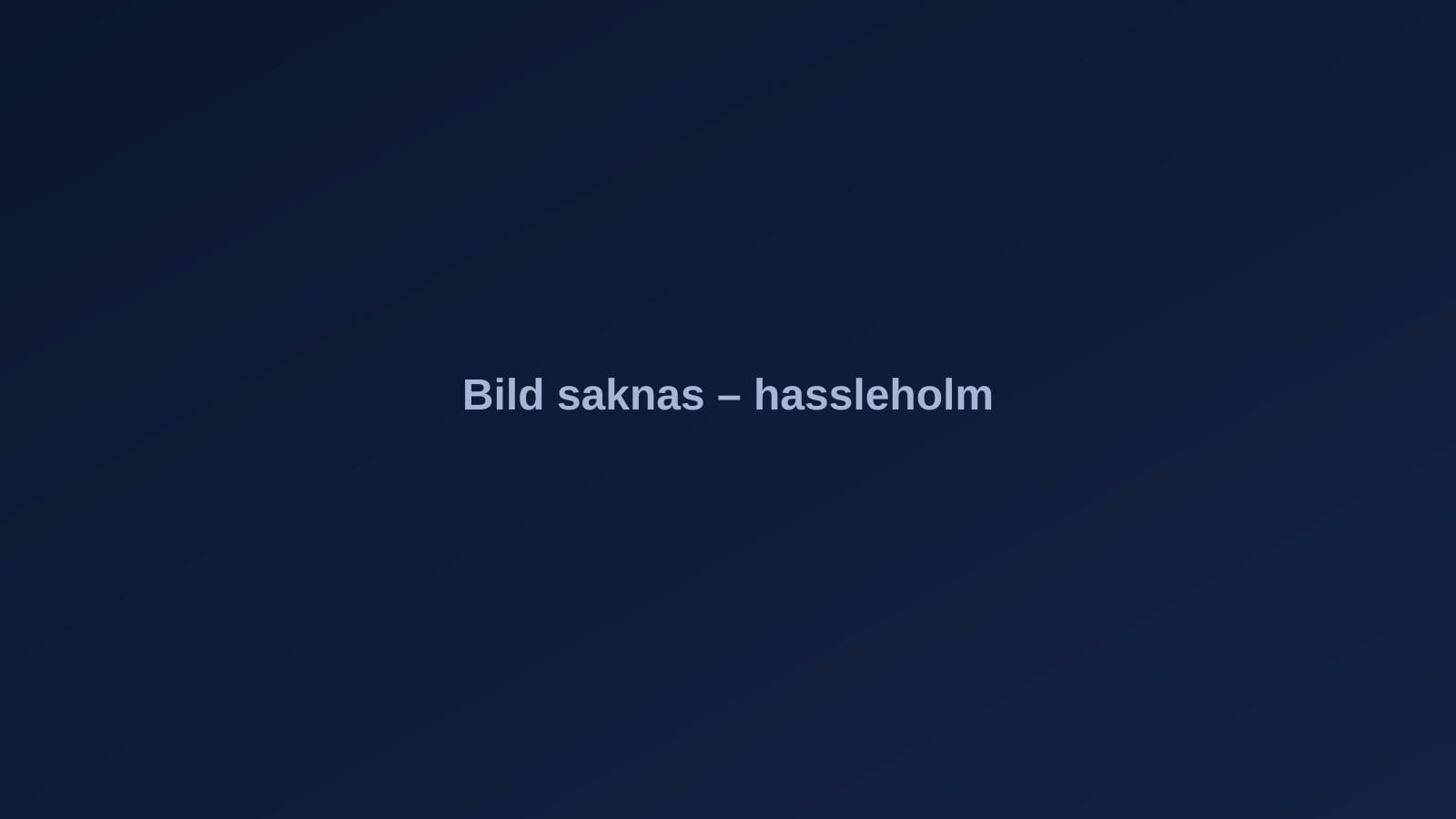 Hässleholm – stadsvy