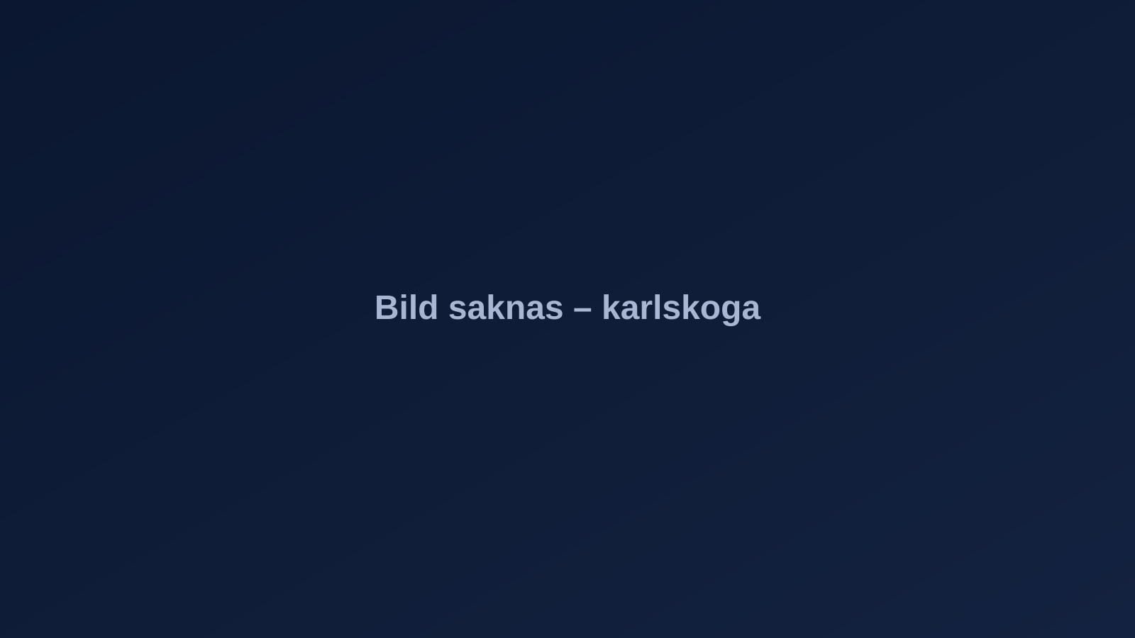 Karlskoga – stadsvy