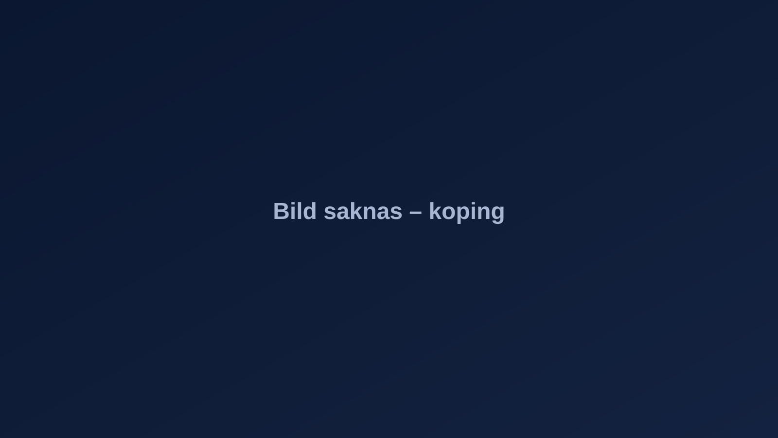 Köping – stadsvy
