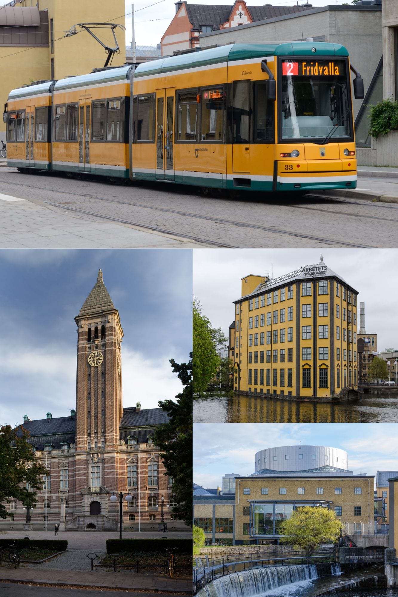 Norrköping – stadsvy
