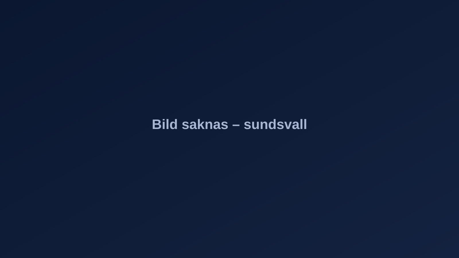 Sundsvall – stadsvy