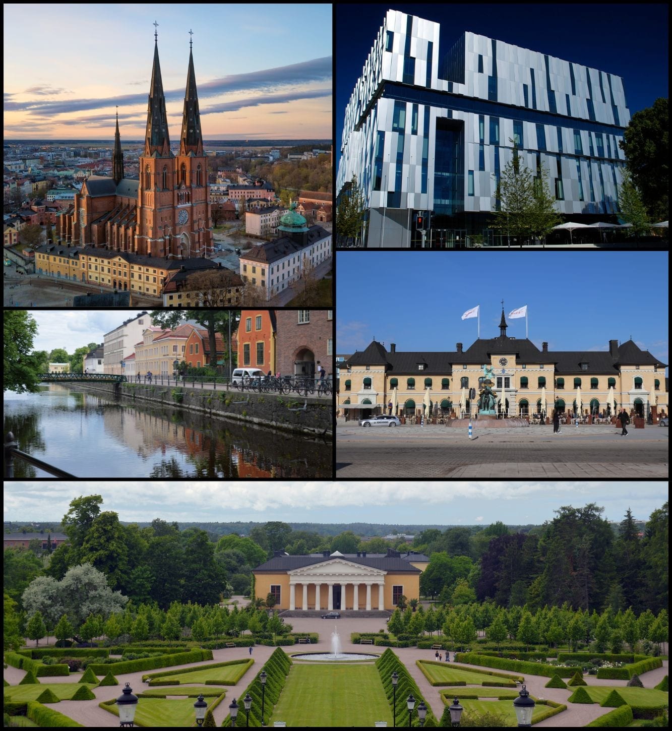 Uppsala – stadsvy